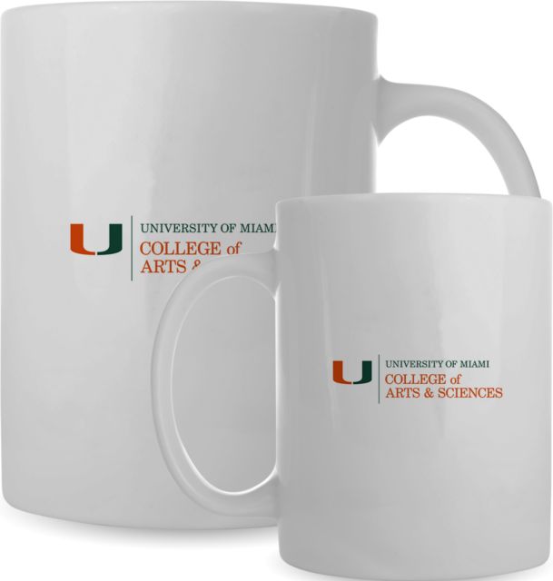 Miami Full Color Mug 15oz U Miami College of Arts and Sciences - ONLINE ONLY
