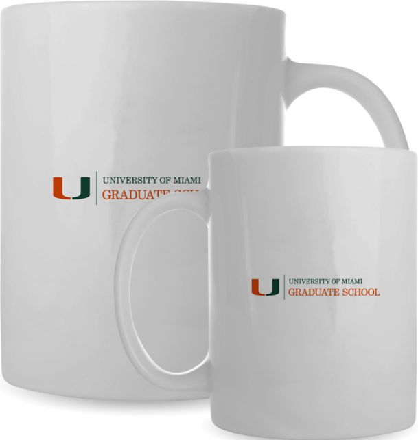 Miami Full Color Mug 15oz U Miami Graduate School - Horizontal - ONLINE ONLY