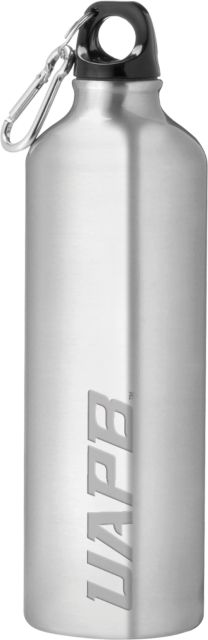 Arkansas Pine Bluff Venture Aluminum Bike Bottle 26oz UAPB Word Mark Engraved - ONLINE ONLY