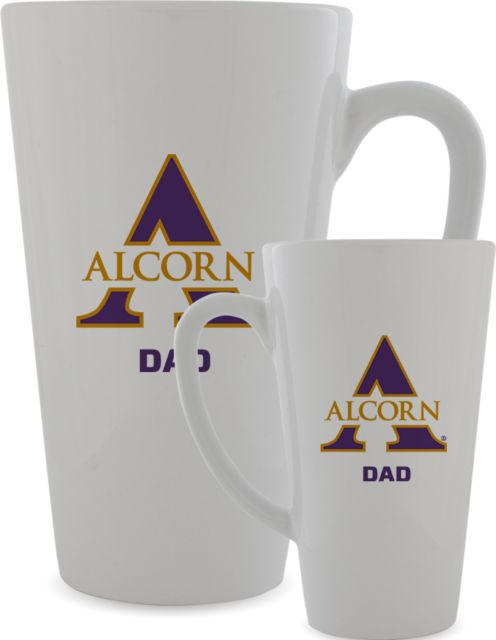 Alcorn Full Color Latte Mug 17oz Alcorn Dad - ONLINE ONLY