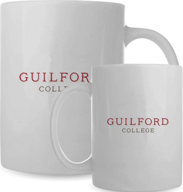 Guilford College Full Color Mug 15oz Guilford College Wordmark - ONLINE ONLY