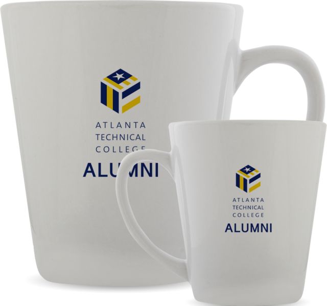 Atlanta Tech College Full Color Latte Mug 17oz Atlanta Technical College Alumni - ONLINE ONLY