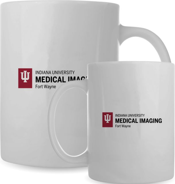 Indiana Full Color Mug 15oz Indiana University Medical Imaging Fort Wayne Horizontal - ONLINE ONLY