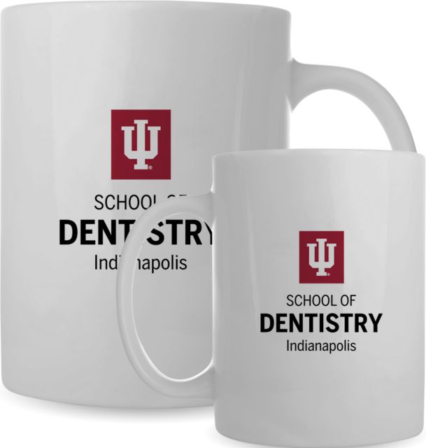 Indiana Full Color Mug 15oz IU Indianapolis School of Dentistry - ONLINE ONLY