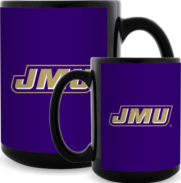 James Madison Full Color Mug 15oz Primary Logo - ONLINE ONLY