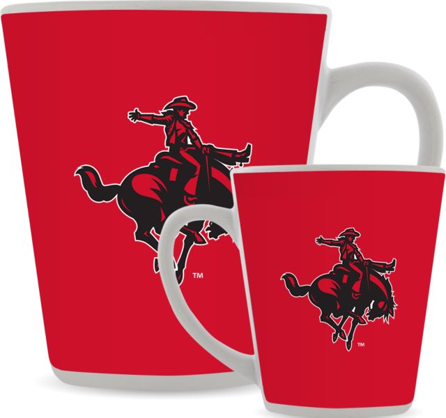 Northwestern OK Full Color Latte Mug 12oz Primary Mark - ONLINE ONLY