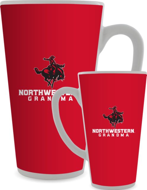 Northwestern OK Full Color Latte Mug 17oz Northwestern Grandma - ONLINE ONLY