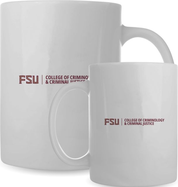 Florida State Full Color Mug 15oz College of Criminology and Criminal Justice - FSU - ONLINE ONLY
