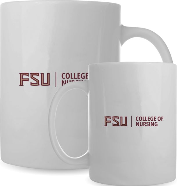 Florida State Full Color Mug 15oz College of Nursing - FSU - ONLINE ONLY