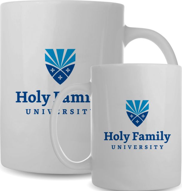Holy Family Full Color Mug 15oz Holy Family Wordmark Stacked - ONLINE ONLY