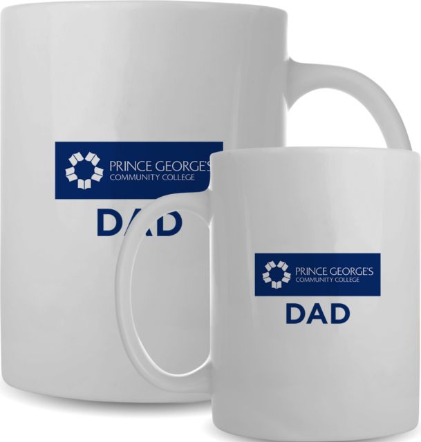 Prince George Full Color Mug 15oz Prince Georges Community College Dad - ONLINE ONLY