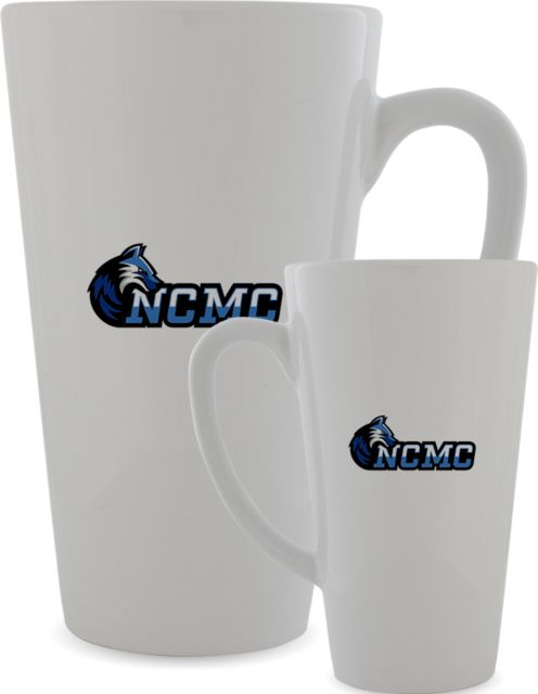 North Central Michigan Full Color Latte Mug 12oz North Central Timberwolves - ONLINE ONLY