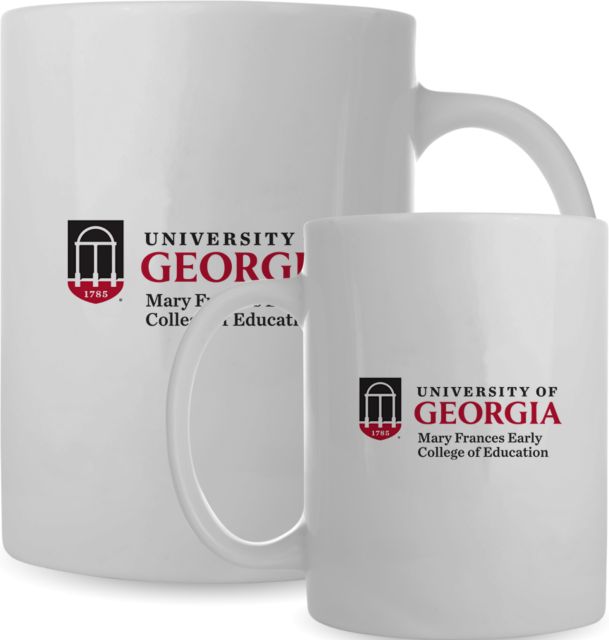 Georgia Full Color Mug 15oz UGA - Mary Frances Early College of Education - ONLINE ONLY