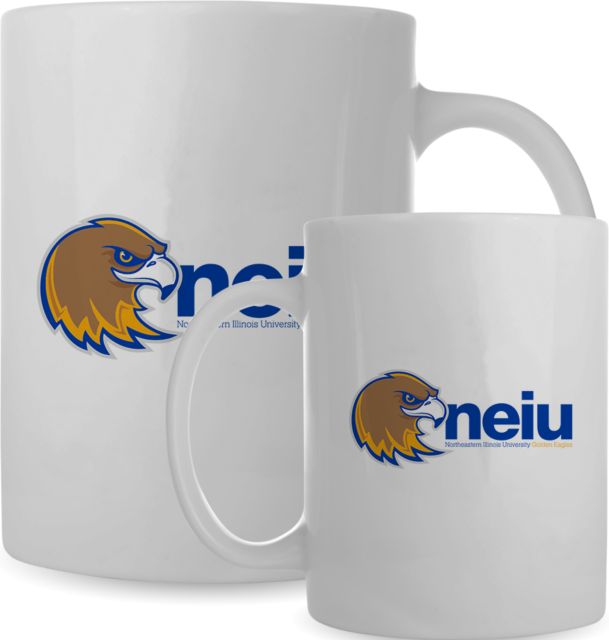 Northeastern Illinois Full Color Mug 15oz Mascot neiu - ONLINE ONLY