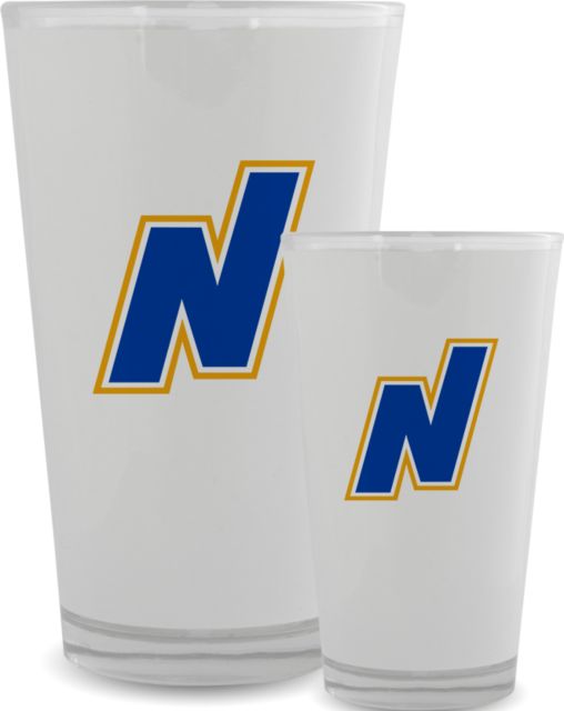 Northeastern Illinois Full Color Glass 17oz Primary Mark - ONLINE ONLY