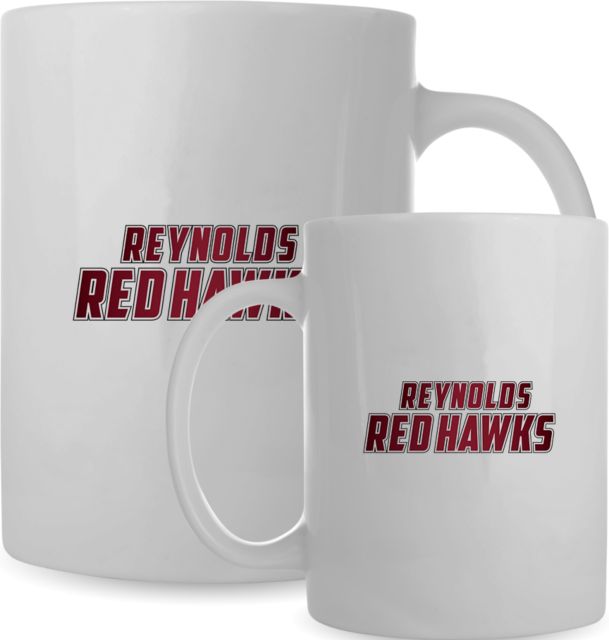 J. Sargeant Reynolds Full Color Mug 15oz Reynolds Red Hawks Gradient - ONLINE ONLY