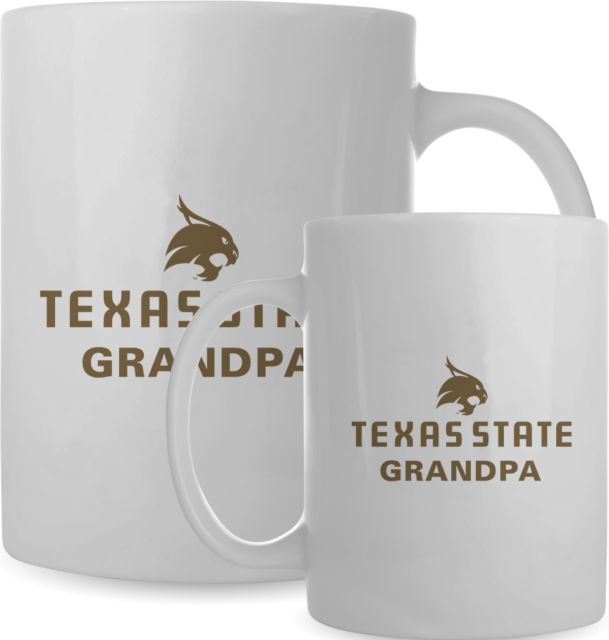Texas State Full Color Mug 15oz Grandpa - ONLINE ONLY