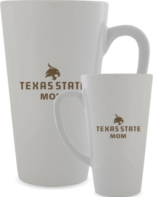 Texas State Full Color Latte Mug 17oz Mom - ONLINE ONLY