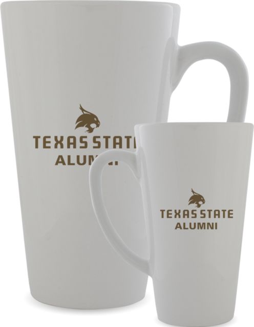 Texas State Full Color Latte Mug 17oz Alumni - ONLINE ONLY