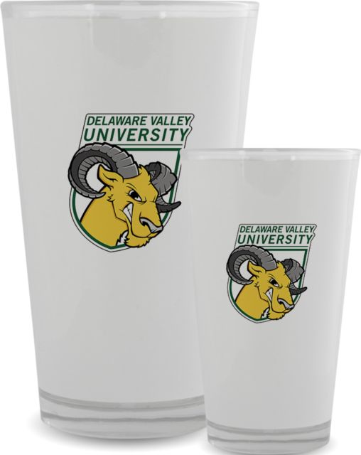 Delaware Valley Full Color Glass 17oz Aggies Seal - ONLINE ONLY