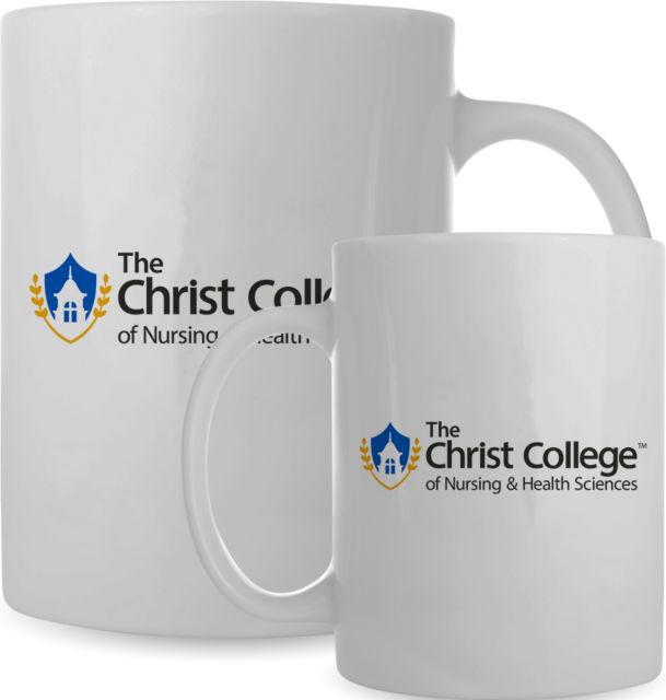 Christ College Full Color Mug 15oz Christ College Primary Horizontal Mark - ONLINE ONLY
