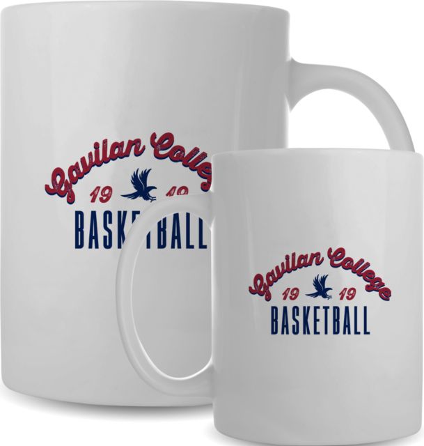 Gavilan Full Color Mug 15oz Gavilan College Arched Basketball - ONLINE ONLY