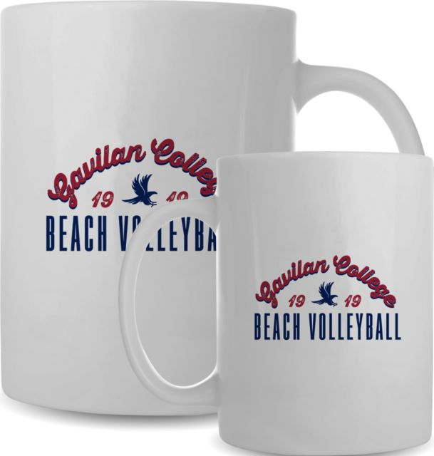 Gavilan Full Color Mug 15oz Gavilan College Arched Beach Volleyball - ONLINE ONLY
