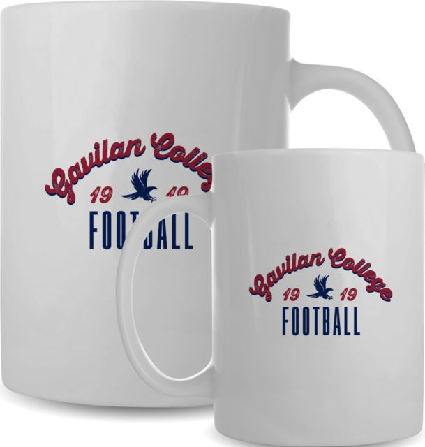 Gavilan Full Color Mug 15oz Gavilan College Arched Football - ONLINE ONLY