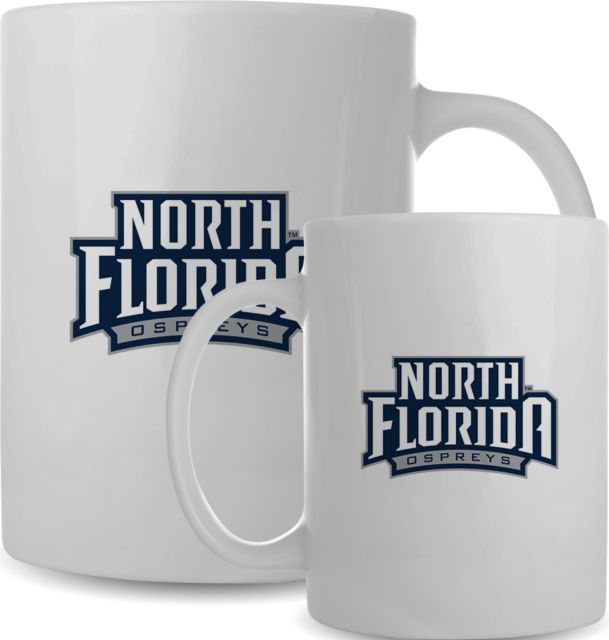 North Florida Full Color Mug 15oz UNF Primary Mark - ONLINE ONLY