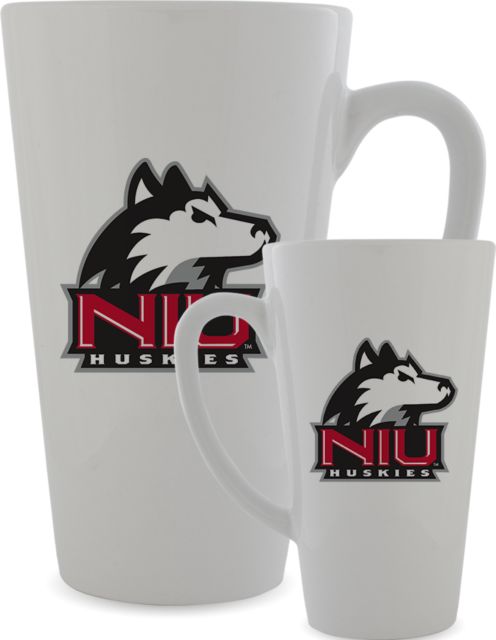 Northern Illinois Full Color Latte Mug 17oz Primary Mark - ONLINE ONLY