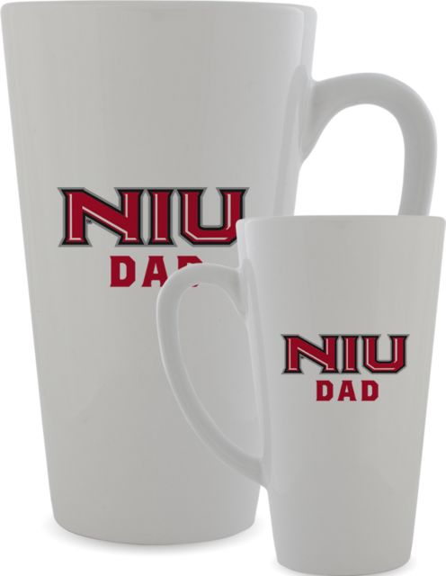 Northern Illinois Full Color Latte Mug 17oz Dad - ONLINE ONLY