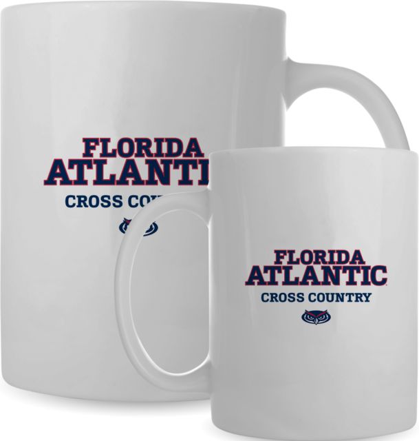 Florida Atlantic Full Color Mug 15oz Florida Atlantic University Cross Country - ONLINE ONLY