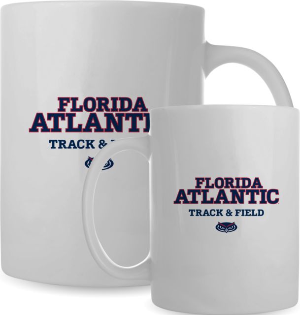 Florida Atlantic Full Color Mug 15oz Florida Atlantic University Track and Field - ONLINE ONLY