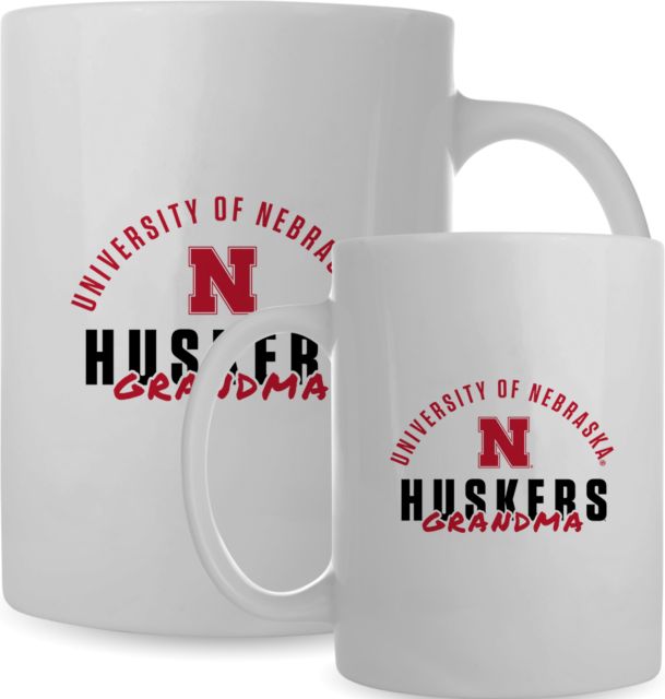 Nebraska Full Color Mug 15oz Huskers Grandma - ONLINE ONLY