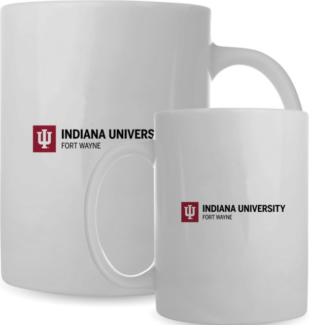 Indiana Full Color Mug 15oz Indiana University Fort Wayne Horizontal - ONLINE ONLY