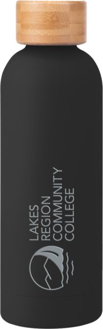 Lakes Region Blair Stainless Bottle w/ Bamboo Lid 17 oz Lakes Region CC Primary Mark Engraved - ONLINE ONLY