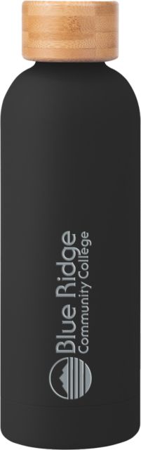 Blue Ridge Blair Stainless Bottle w/ Bamboo Lid 17 oz Ridge Community College Wordmark Engraved - ONLINE ONLY