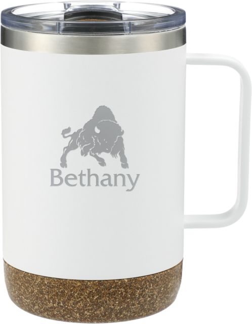 Bethany WV Valhalla Vacuum Insulated Camp Mug 14oz Boomer over Bethany Engraved - ONLINE ONLY