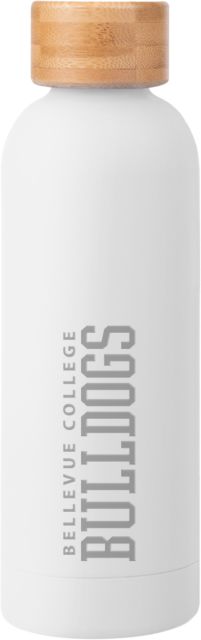 Bellveue Blair Stainless Bottle w/ Bamboo Lid 17 oz Bellevue College Bulldogs Engraved - ONLINE ONLY