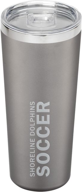 Shoreline Thor Vacuum Insulated Tumbler 22oz Shoreline Dolphins Soccer Engraved - ONLINE ONLY