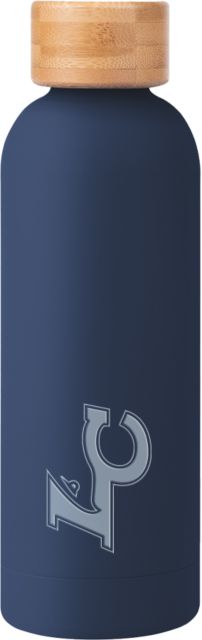 WHC Lemoore Blair Stainless Bottle w/ Bamboo Lid 17 oz Lemoore College Logo Mark Engraved - ONLINE ONLY