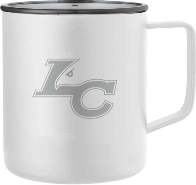 WHC Lemoore Rover Camp Vacuum Insulated Mug 14oz Lemoore College Logo Mark Engraved - ONLINE ONLY