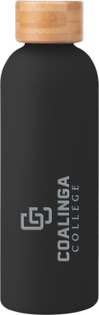 WHC Coalinga Blair Stainless Bottle w/ Bamboo Lid 17 oz Coalinga College Vertical Lockup Engraved - ONLINE ONLY