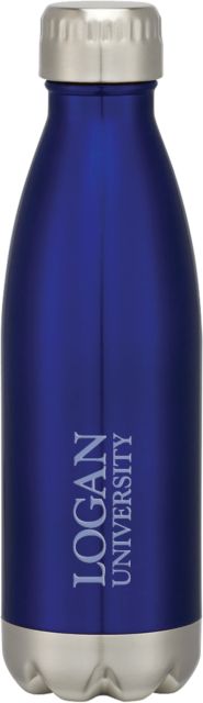 Logan Swig Stainless Bottle 16oz Primary Stacked Engraved - ONLINE ONLY