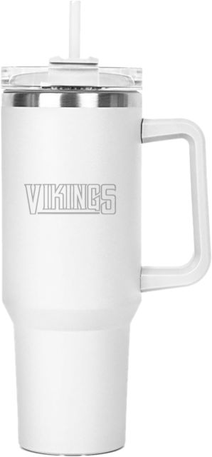 Glen Oaks CC Hippo Mug & Straw Lid with Twist Closure 40 oz Glen Oaks Vikings Engraved - ONLINE ONLY