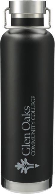 Glen Oaks CC Thor Copper Vacuum Insulated Bottle 32oz Glen Oaks Community College with Leaf Engraved - ONLINE ONLY