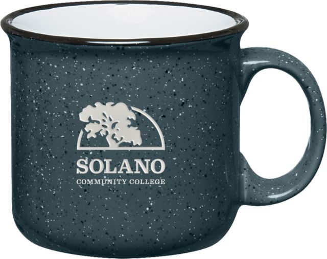 Solano Campfire Mug 15 oz Solano Community College Institutional Mark Engraved - ONLINE ONLY