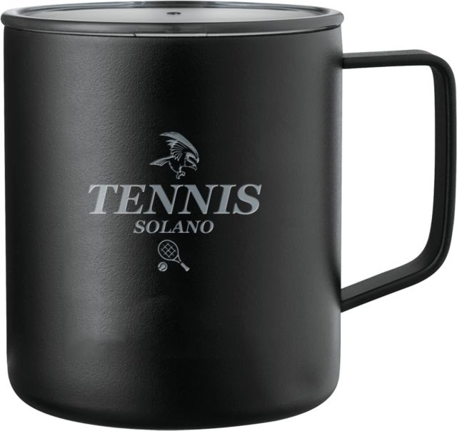 Solano Rover Camp Vacuum Insulated Mug 14oz Solano Community College Tennis Engraved - ONLINE ONLY