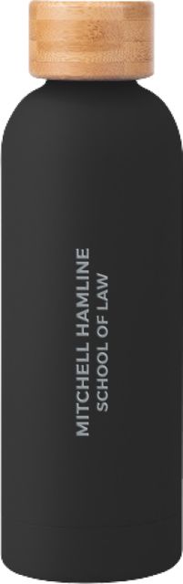 Mitchell Hamline Blair Stainless Bottle w/ Bamboo Lid 17 oz Mitchell Hamline School of Law Engraved - ONLINE ONLY