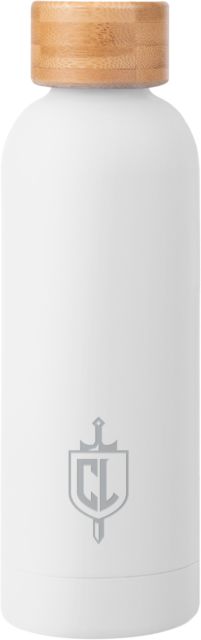 Cal Lutheran Blair Stainless Bottle w/ Bamboo Lid 17 oz Sword and Shield CL Engraved - ONLINE ONLY